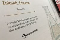 Deine Zukunft in der Chemie: informiere dich auf Stand 145 der Sprungbrett Lu Messe über die vielen verschiedenen Berufe in der Chemie. (Foto: sl)