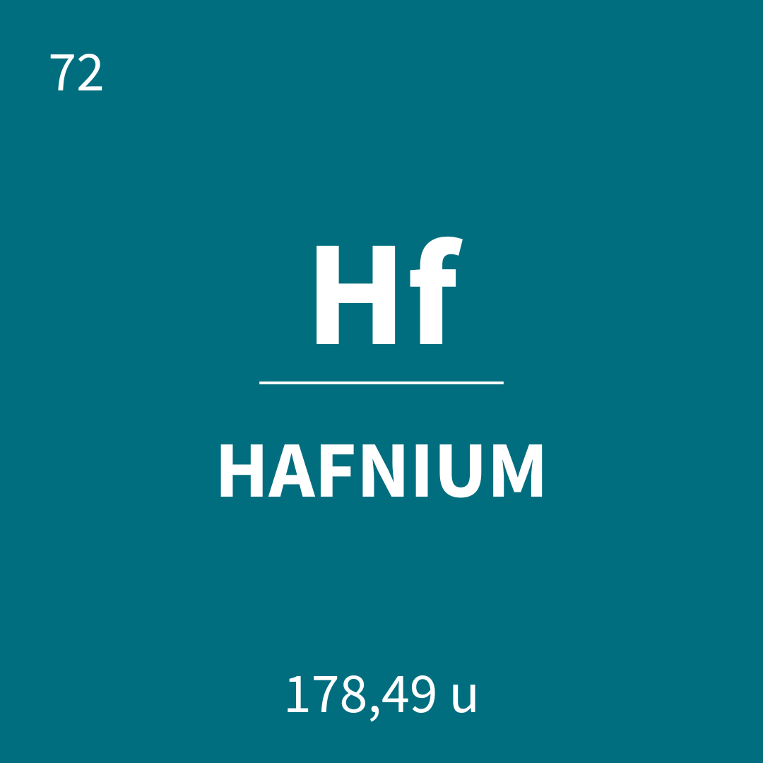 Das Element Hafnium