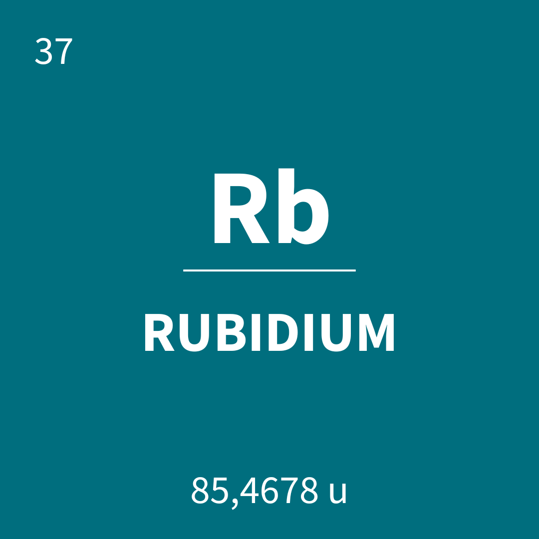 Das Element Rubidium